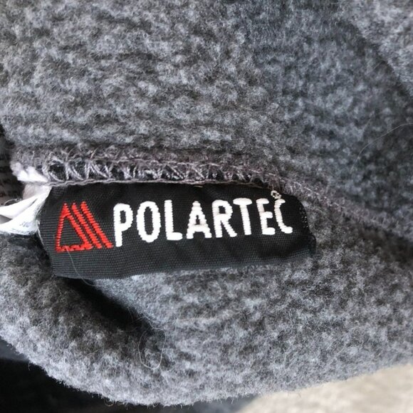 Eddie Bauer Women Vest Jacket Medium Full Zip Polartec Stand Up Collar Cozy Gray - Picture 11 of 14